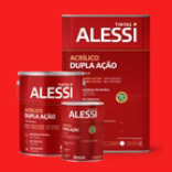 Tinta acrílica dupla ação premium aveludado Alessi