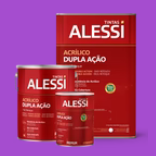 Tinta acrílica dupla ação premium aveludado Alessi