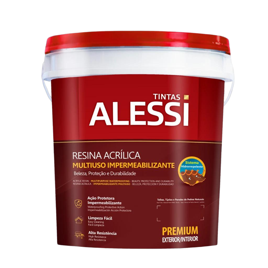 RESINA ACRÍLICA MULTIUSO BASE AGUA INCOLOR 18L
