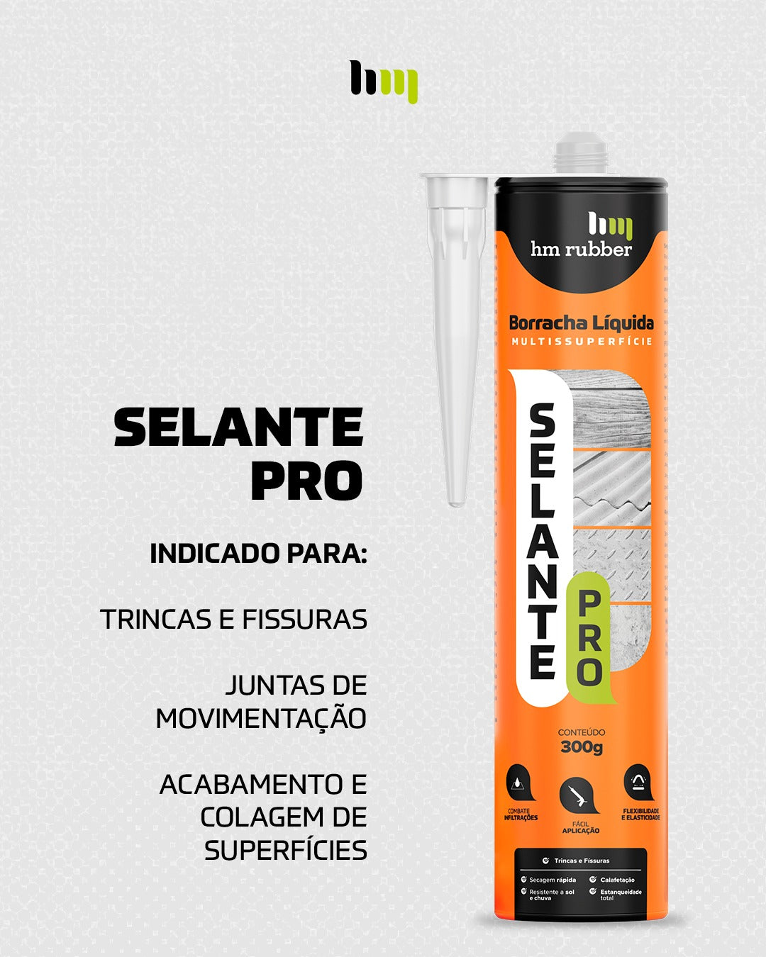 SELANTE FLEX PRÓ  CINZA 300 G