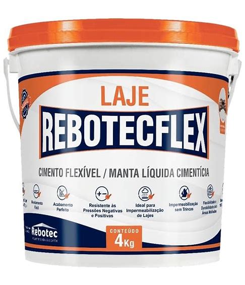 REBOTECFLEX LAJE  BANHEIRO E PAREDE