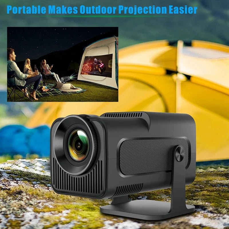 Projetor portátil para casa e ao ar livre, Projetor durável, Allwinner H713, Android 11, Dual, WiFi 6, BT5.0, 1920x1080p, 300ANSI, 4K